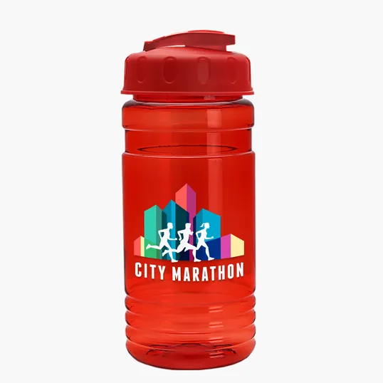 Garyline® Groove Tritan® Bottle with Flip-Top Lid, 20 oz. — view 118