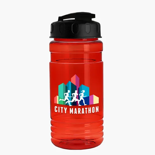 Garyline® Groove Tritan® Bottle with Flip-Top Lid, 20 oz. — view 120