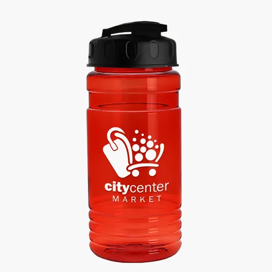 Garyline® Groove Tritan® Bottle with Flip-Top Lid, 20 oz. — view 119
