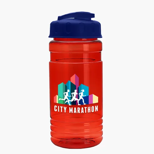 Garyline® Groove Tritan® Bottle with Flip-Top Lid, 20 oz. — view 124