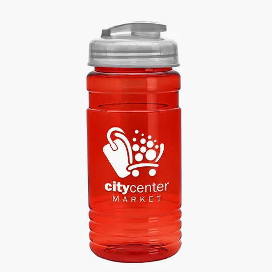 Garyline® Groove Tritan® Bottle with Flip-Top Lid, 20 oz. — view 121