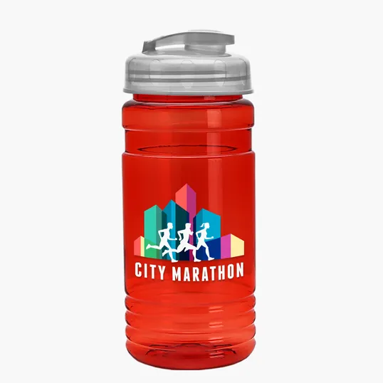 Garyline® Groove Tritan® Bottle with Flip-Top Lid, 20 oz. — view 96
