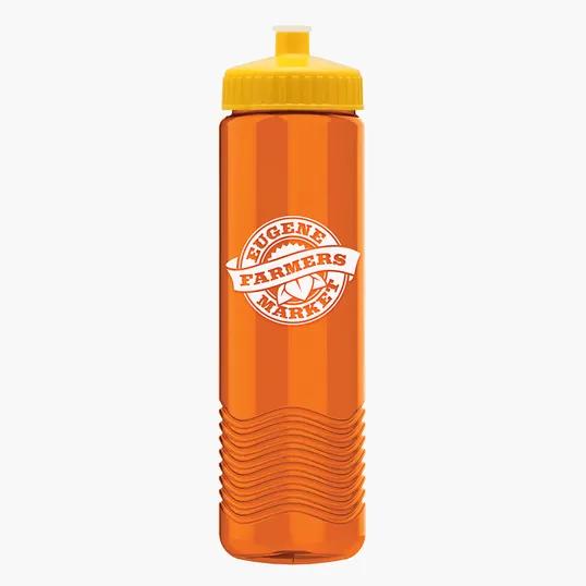 Garyline® Wave Tritan® Bottle with Push-Pull Lid, 24 oz. — view 154