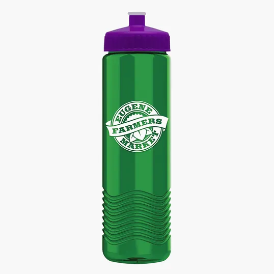 Garyline® Wave Tritan® Bottle with Push-Pull Lid, 24 oz. — view 135