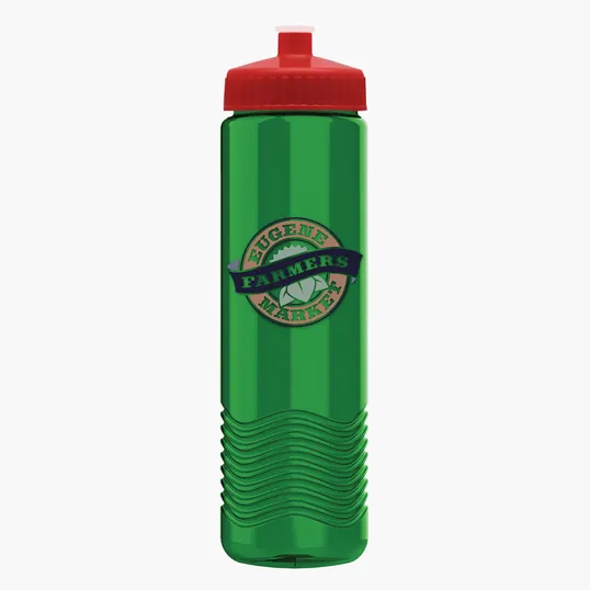 Garyline® Wave Tritan® Bottle with Push-Pull Lid, 24 oz. — view 108