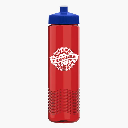 Garyline® Wave Tritan® Bottle with Push-Pull Lid, 24 oz. — view 121