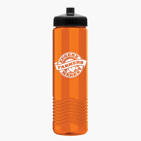 Garyline® Wave Tritan® Bottle with Push-Pull Lid, 24 oz. — view 168