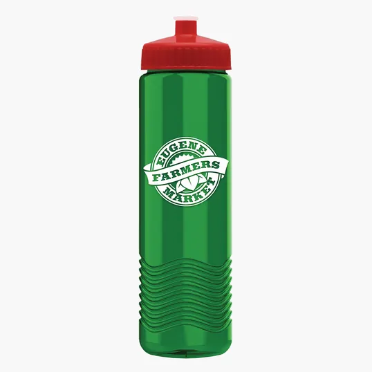 Garyline® Wave Tritan® Bottle with Push-Pull Lid, 24 oz. — view 107