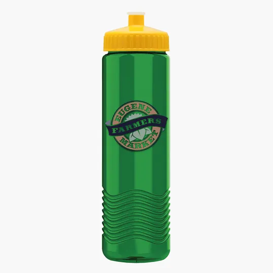 Garyline® Wave Tritan® Bottle with Push-Pull Lid, 24 oz. — view 153