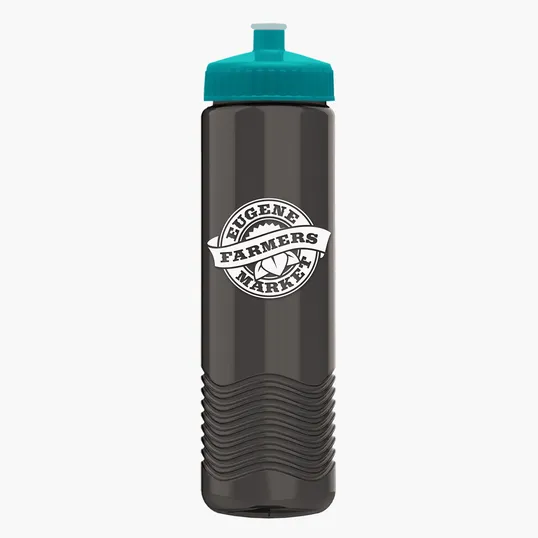 Garyline® Wave Tritan® Bottle with Push-Pull Lid, 24 oz. — view 123