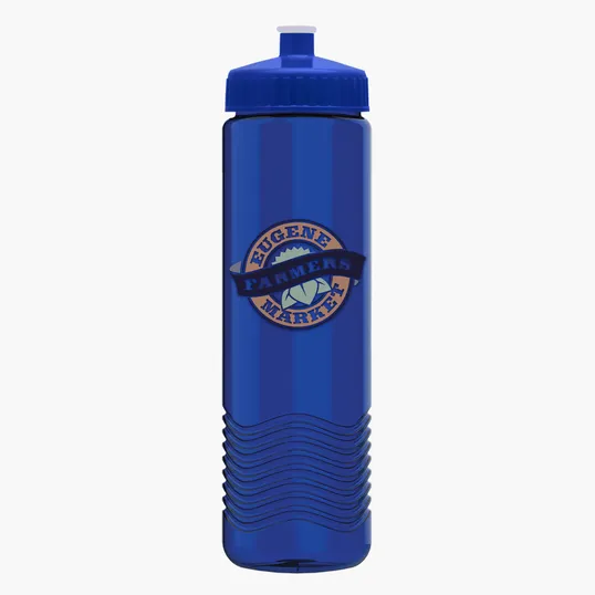Garyline® Wave Tritan® Bottle with Push-Pull Lid, 24 oz. — view 117