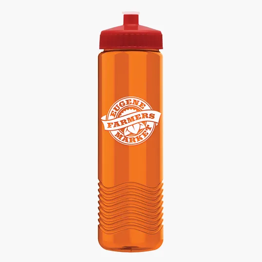 Garyline® Wave Tritan® Bottle with Push-Pull Lid, 24 oz. — view 109