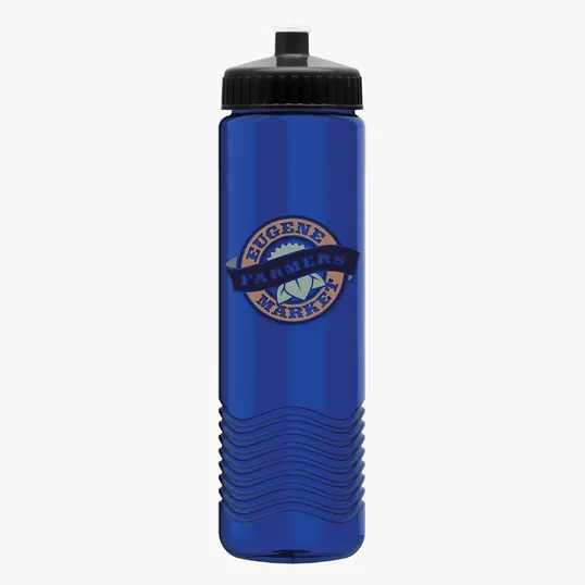 Garyline® Wave Tritan® Bottle with Push-Pull Lid, 24 oz. — view 157