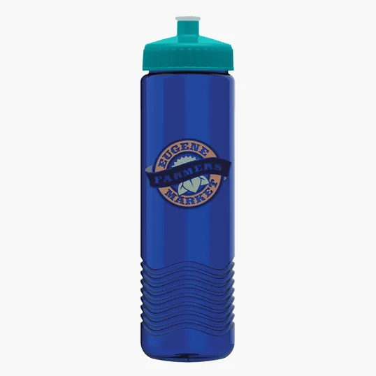 Garyline® Wave Tritan® Bottle with Push-Pull Lid, 24 oz. — view 126