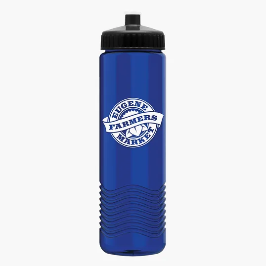 Garyline® Wave Tritan® Bottle with Push-Pull Lid, 24 oz. — view 156