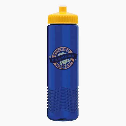 Garyline® Wave Tritan® Bottle with Push-Pull Lid, 24 oz. — view 151