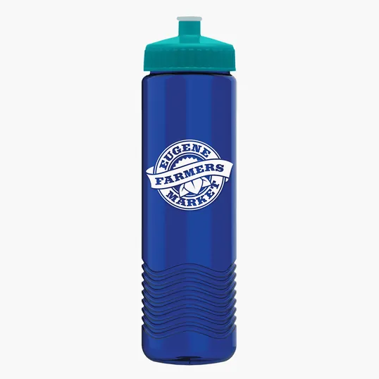 Garyline® Wave Tritan® Bottle with Push-Pull Lid, 24 oz. — view 125