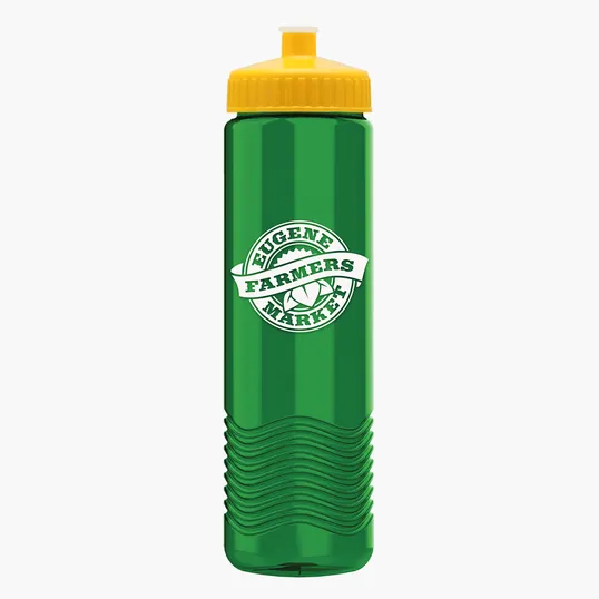 Garyline® Wave Tritan® Bottle with Push-Pull Lid, 24 oz. — view 152