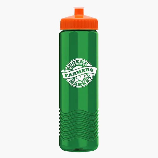 Garyline® Wave Tritan® Bottle with Push-Pull Lid, 24 oz. — view 97