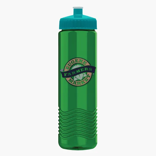 Garyline® Wave Tritan® Bottle with Push-Pull Lid, 24 oz. — view 128