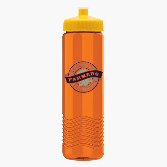 Garyline® Wave Tritan® Bottle with Push-Pull Lid, 24 oz. — view 155