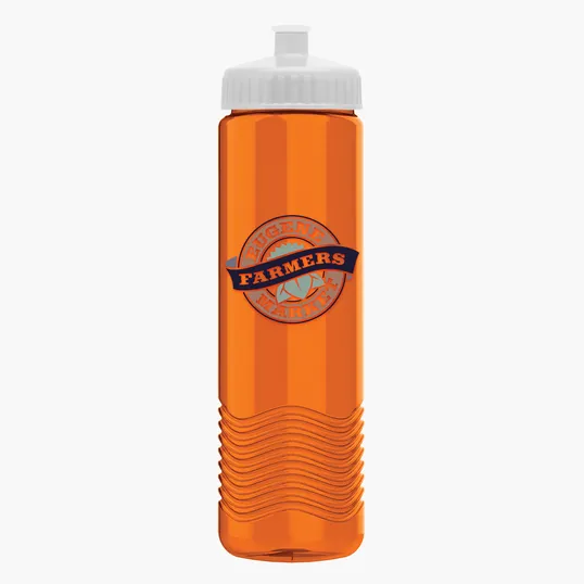 Garyline® Wave Tritan® Bottle with Push-Pull Lid, 24 oz. — view 149