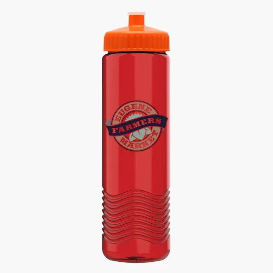 Garyline® Wave Tritan® Bottle with Push-Pull Lid, 24 oz. — view 102