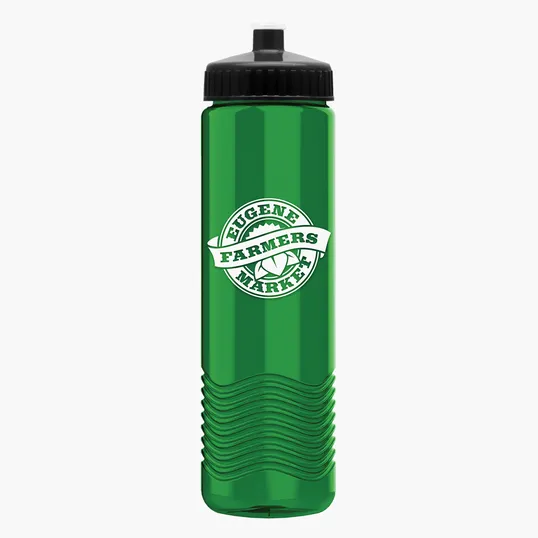 Garyline® Wave Tritan® Bottle with Push-Pull Lid, 24 oz. — view 162