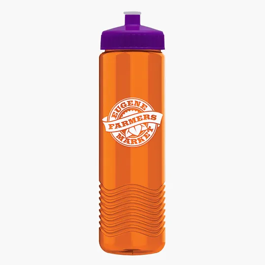 Garyline® Wave Tritan® Bottle with Push-Pull Lid, 24 oz. — view 137