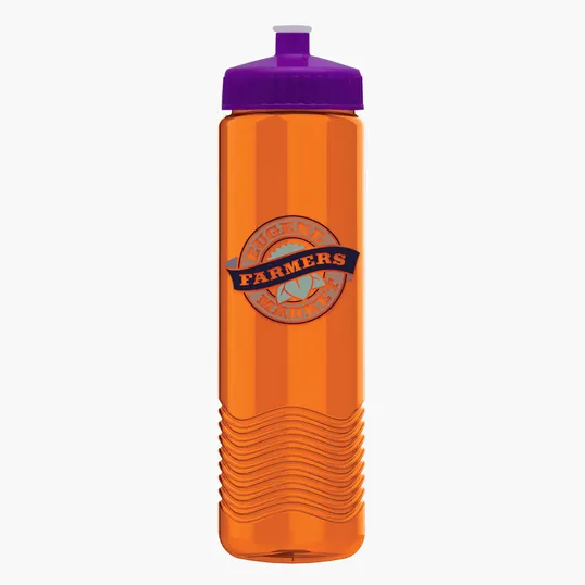 Garyline® Wave Tritan® Bottle with Push-Pull Lid, 24 oz. — view 138
