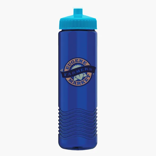 Garyline® Wave Tritan® Bottle with Push-Pull Lid, 24 oz. — view 159