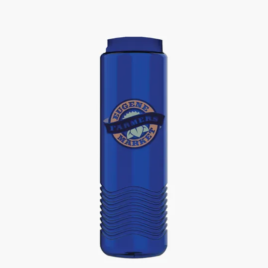 Garyline® Wave Tritan® Bottle with Push-Pull Lid, 24 oz. — view 161