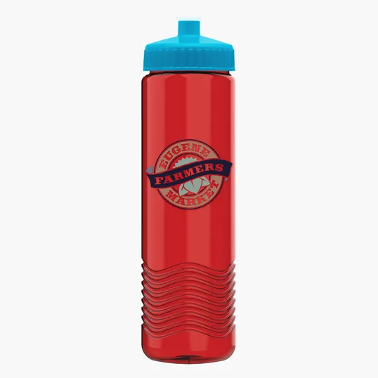 Garyline® Wave Tritan® Bottle with Push-Pull Lid, 24 oz. — view 177