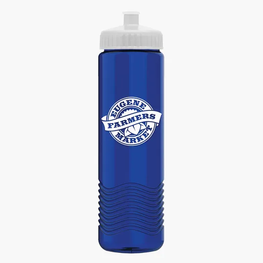 Garyline® Wave Tritan® Bottle with Push-Pull Lid, 24 oz. — view 146