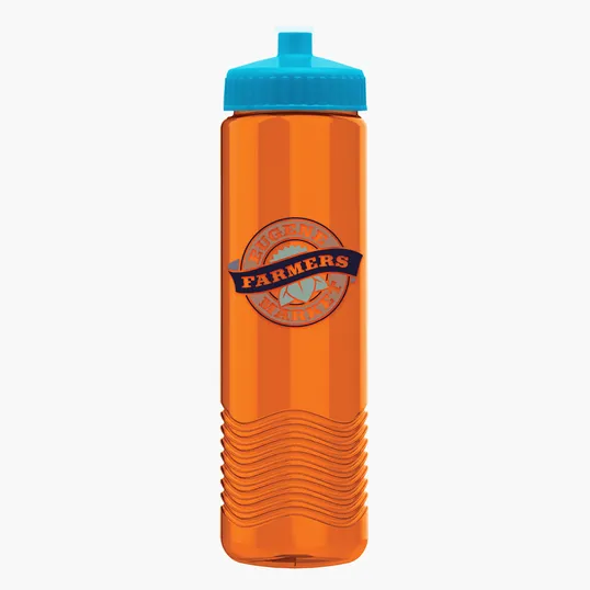 Garyline® Wave Tritan® Bottle with Push-Pull Lid, 24 oz. — view 171
