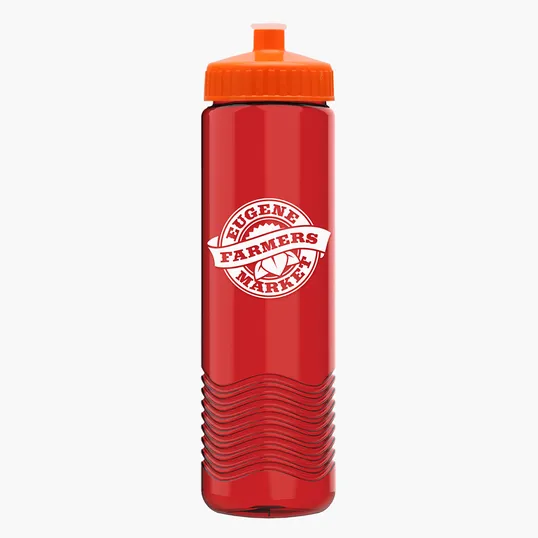 Garyline® Wave Tritan® Bottle with Push-Pull Lid, 24 oz. — view 101
