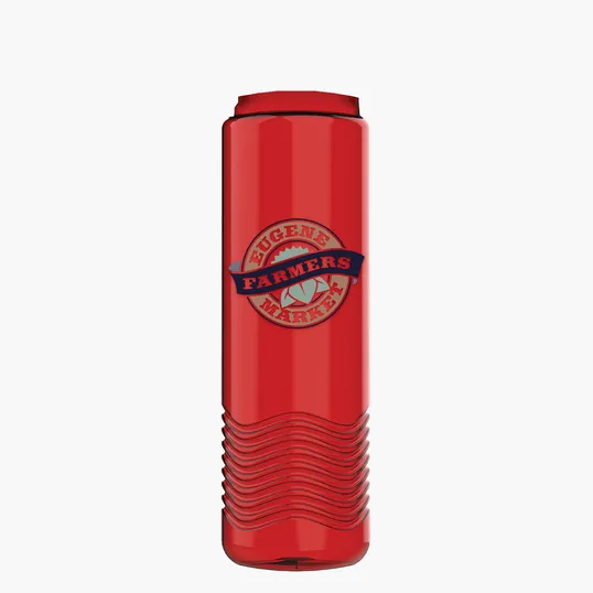 Garyline® Wave Tritan® Bottle with Push-Pull Lid, 24 oz. — view 179