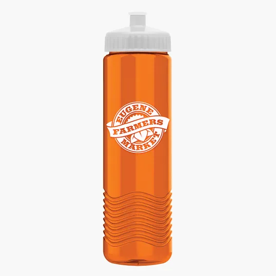 Garyline® Wave Tritan® Bottle with Push-Pull Lid, 24 oz. — view 148