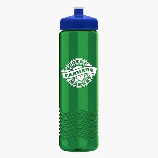 Garyline® Wave Tritan® Bottle with Push-Pull Lid, 24 oz. — view 118