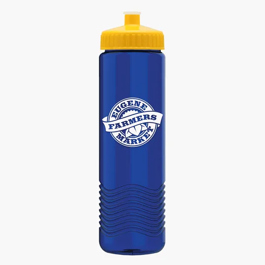 Garyline® Wave Tritan® Bottle with Push-Pull Lid, 24 oz. — view 150