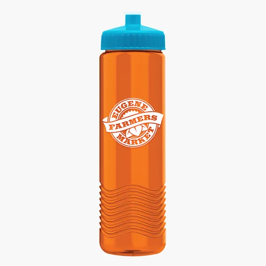 Garyline® Wave Tritan® Bottle with Push-Pull Lid, 24 oz. — view 170