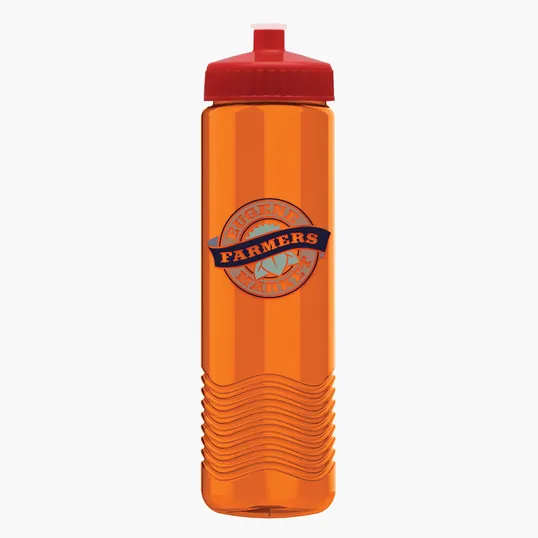 Garyline® Wave Tritan® Bottle with Push-Pull Lid, 24 oz. — view 110