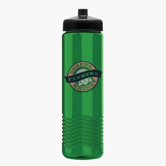 Garyline® Wave Tritan® Bottle with Push-Pull Lid, 24 oz. — view 163