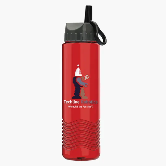 Garyline® Wave Tritan® Bottle with Ring-Straw Lid, 24 oz. — view 28