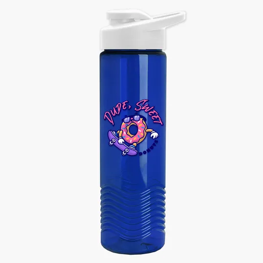 Garyline® Wave Tritan® Bottle with Drink-Thru Lid, 24 oz. — view 200