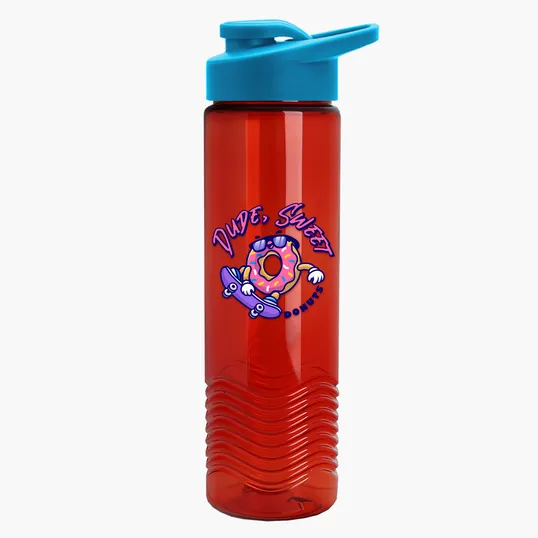 Garyline® Wave Tritan® Bottle with Drink-Thru Lid, 24 oz. — view 233