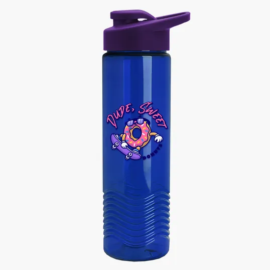 Garyline® Wave Tritan® Bottle with Drink-Thru Lid, 24 oz. — view 192