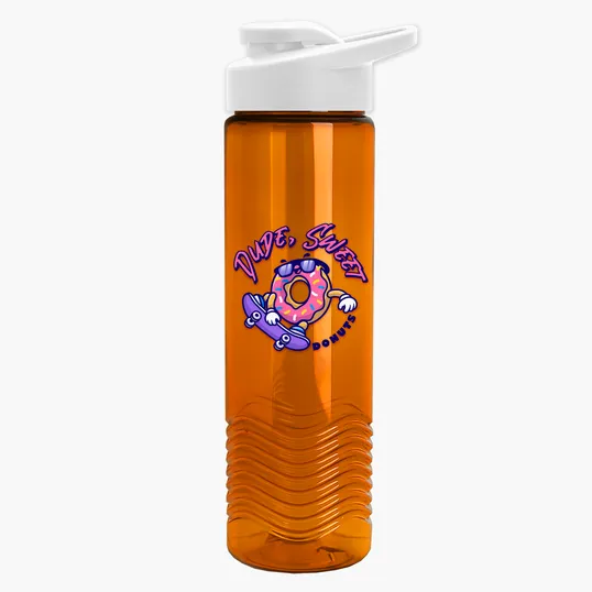 Garyline® Wave Tritan® Bottle with Drink-Thru Lid, 24 oz. — view 204