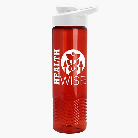 Garyline® Wave Tritan® Bottle with Drink-Thru Lid, 24 oz. — view 205