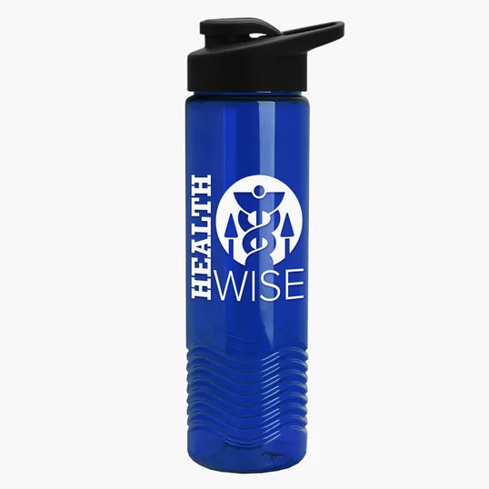 Garyline® Wave Tritan® Bottle with Drink-Thru Lid, 24 oz. — view 211